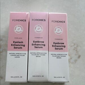 ForChics Eyelash & Eyebrow Enhancing Serum Trio